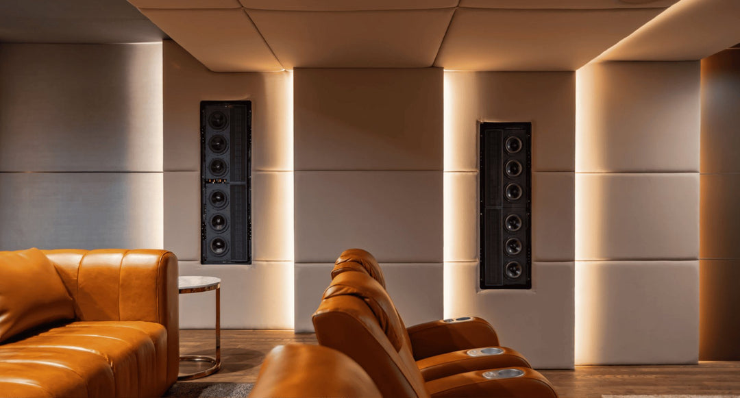 Wisdom Audio Sage Cinema Line in Wall